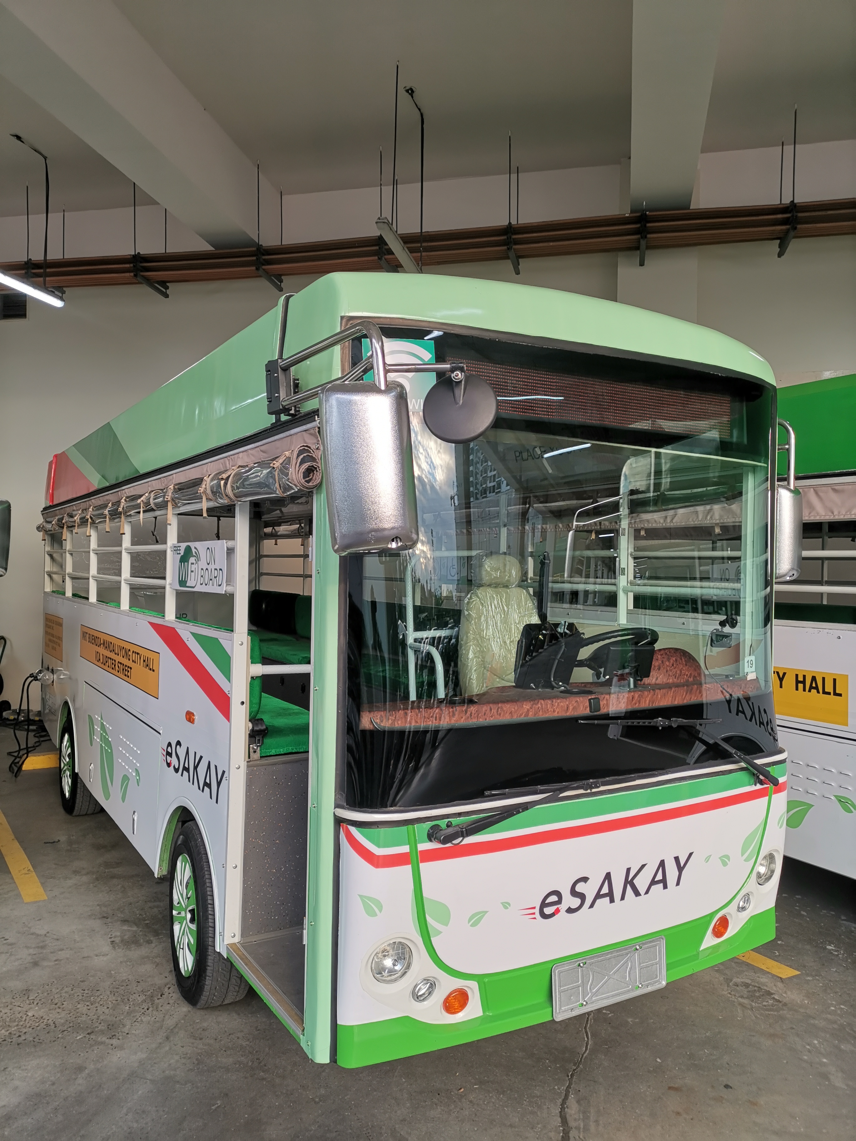 eSakay Jeepneys in Circuit Makati